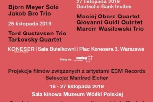 ECM50 Warsaw Festival. Projekcje filmów związanych z artystami ECM Records