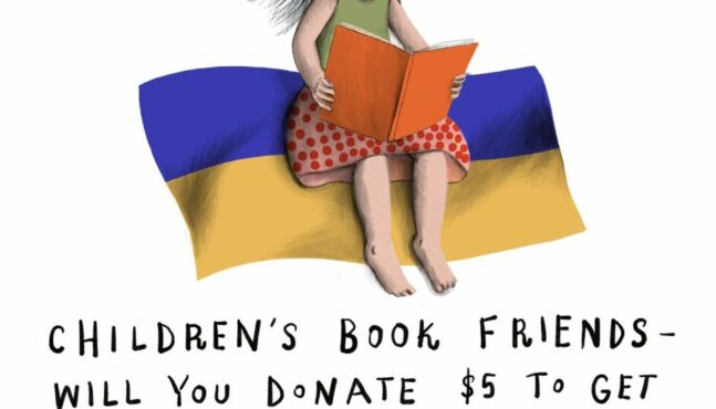 Akcja zbiórki funduszy na książki dla dzieci z Ukrainy wzbudza zainteresowanie świata.