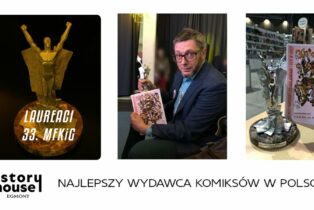 Egmont Polska najlepszym wydawcą komiksów w Polsce. Nagrody przyznane na gali 33. Międzynarodowego Festiwalu Komiksu i Gier